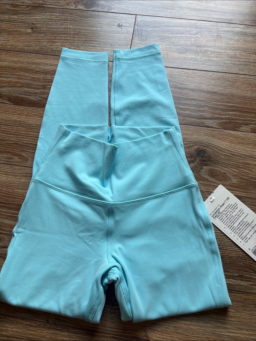 lululemon Align HR Pant 25" in Light Aqua